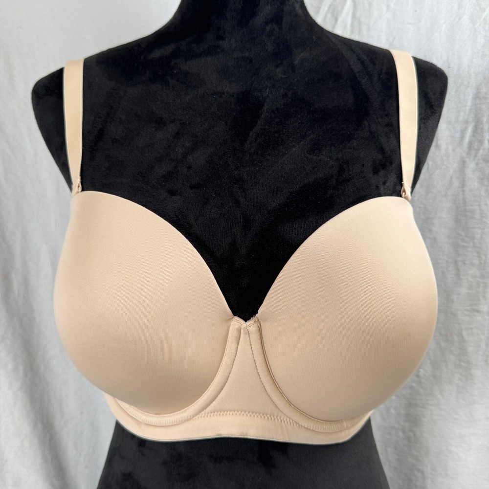 Women's Wacoal Red Carpet Strapless Underwire Bra 38DDD Tan Nude 854119